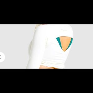 Gymshark long sleeve crop top